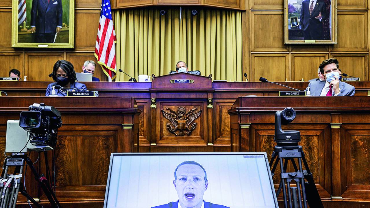 CERCO - Zuckerberg depõe no Congresso: pressão sobre os quatro gigantes -