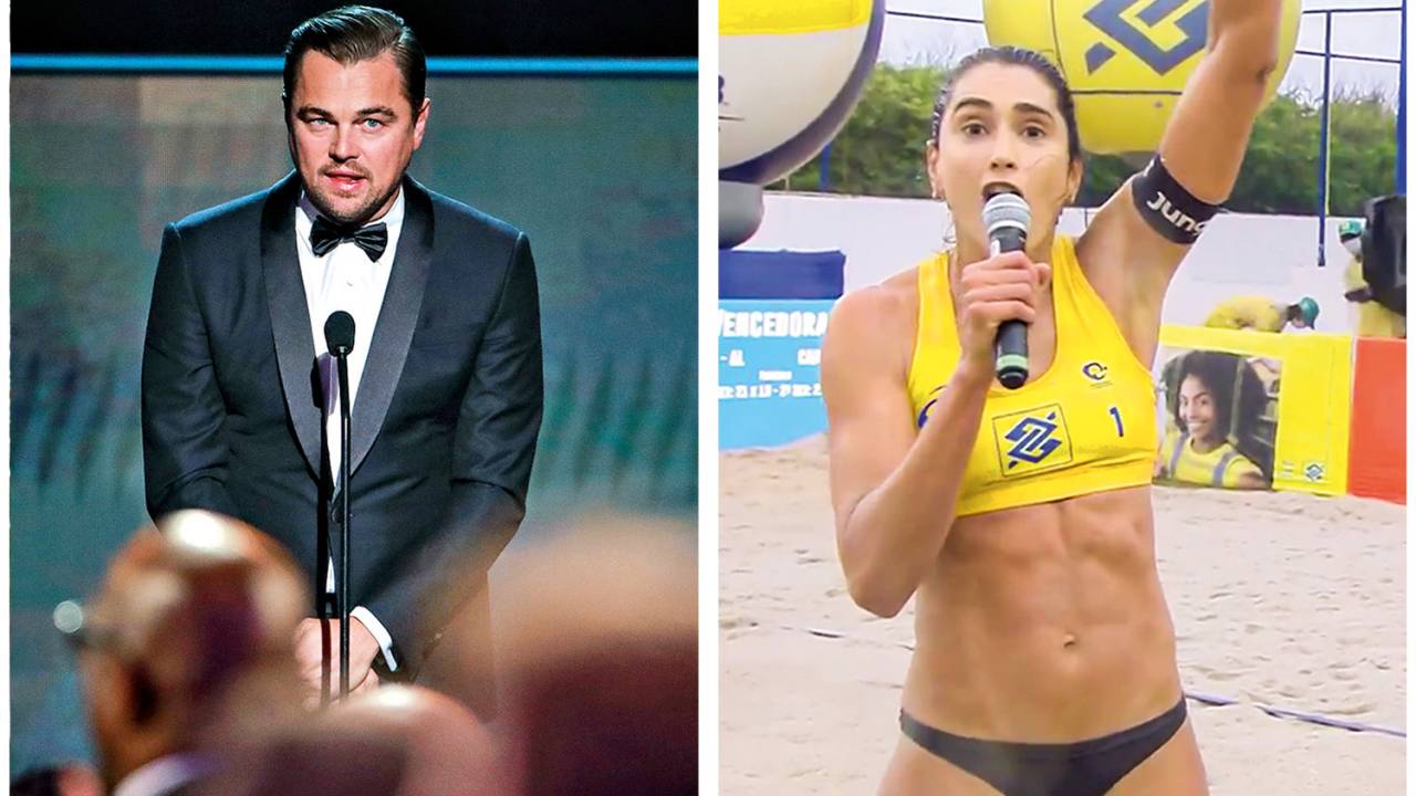Leonardo DiCaprio e Carol Solberg