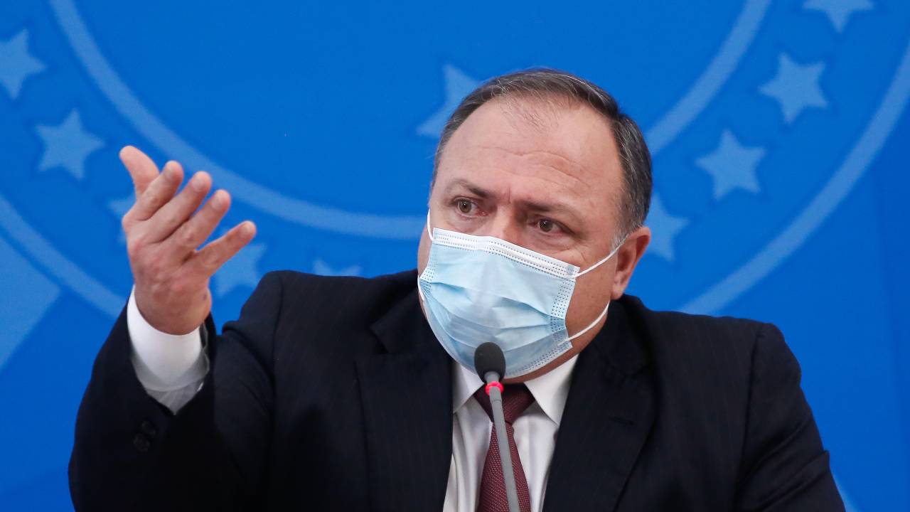 Brazilian Health Minister, Eduardo Pazuello
