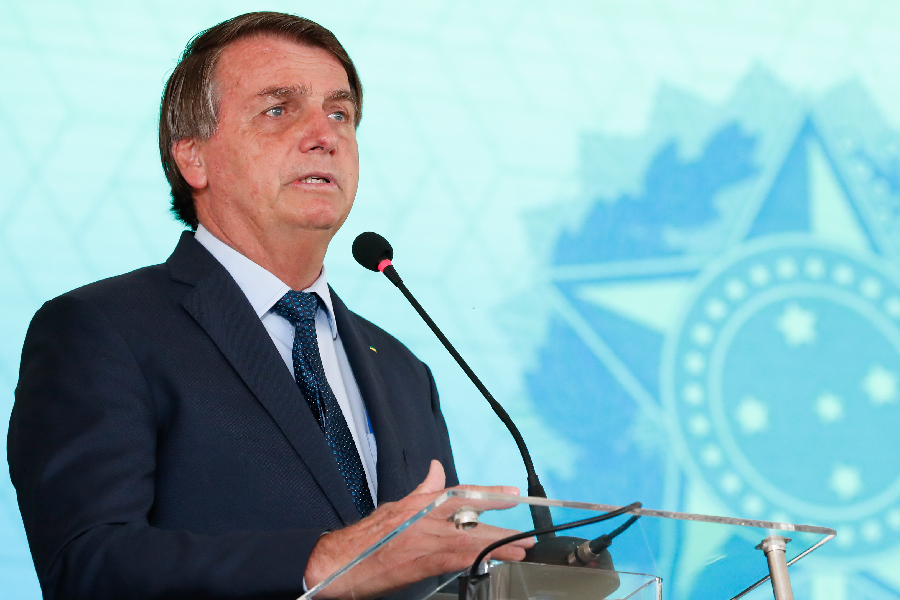 O presidente Jair Bolsonaro