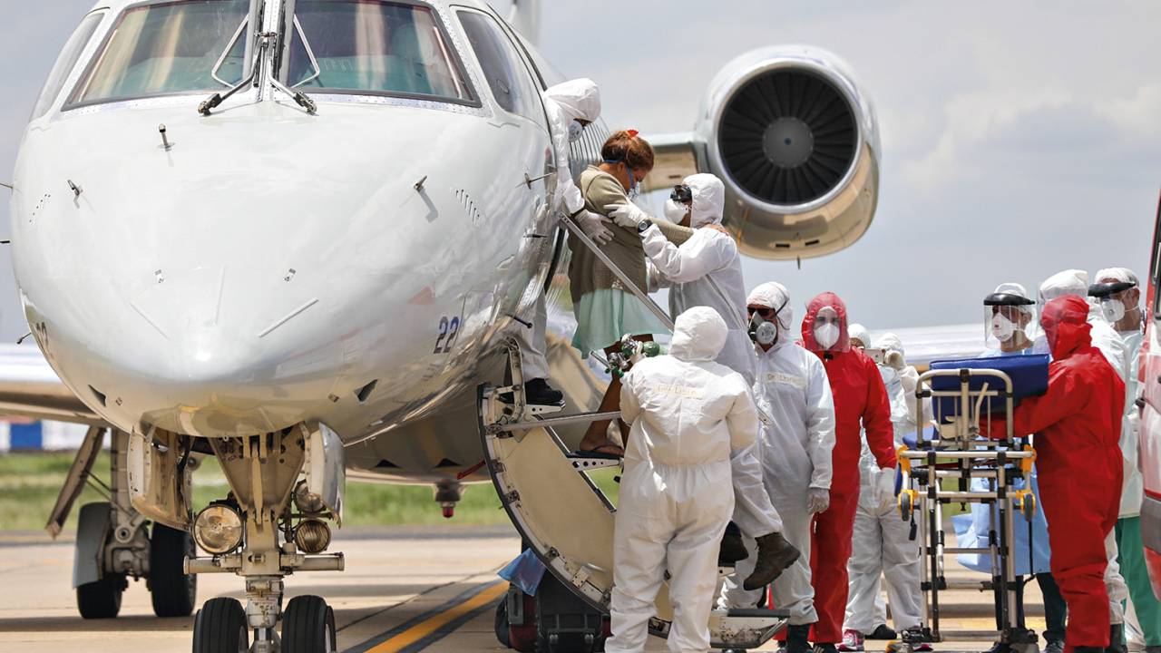 UTI AÉREA - Transporte de pacientes: outros estados receberam mais de 100 transferências do Amazonas -