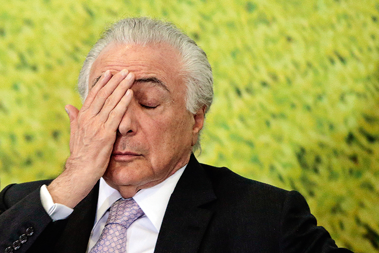 Michel Temer 07.jpg PROTAGONISTA - Michel Temer: segundo Cunha, “o militante mais atuante” -