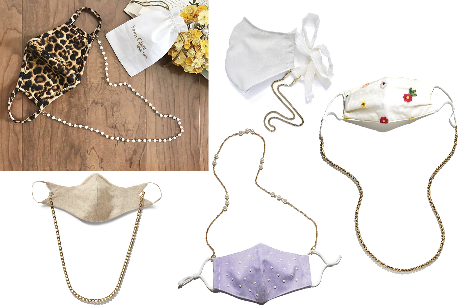 MODELOS VARIADOS - Profus&atilde;o de materiais: vers&otilde;es mais leves feitas de metal, mi&ccedil;anga, p&eacute;rola, bronze e ouro -