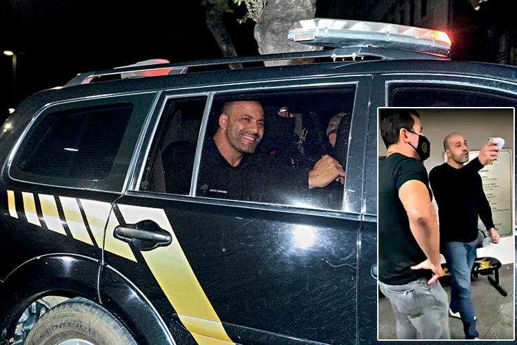 Roberto Jefferson anuncia filiação de Daniel Silveira assinada na cadeia