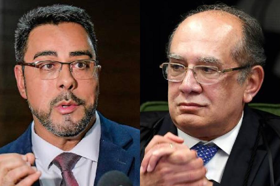 O juiz Marcelo Bretas e o ministro Gilmar Mendes