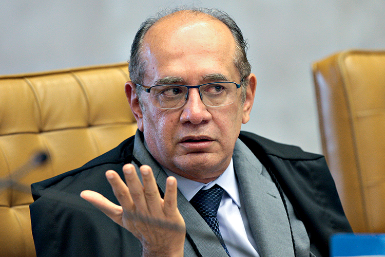 O ministro Gilmar Mendes