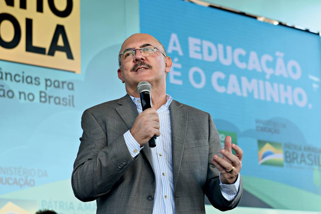 MILTON RIBEIRO-2021-1.jpg NO COMANDO O ministro Ribeiro: empenho em divulgar a visão evangélica //
