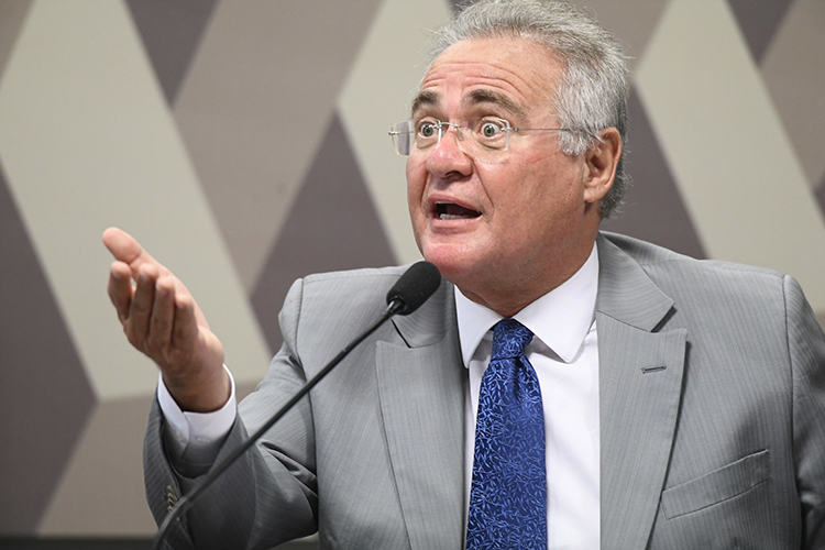 CPI da Covid: Lewandowski nega pedido de senadores e mantém Renan relator