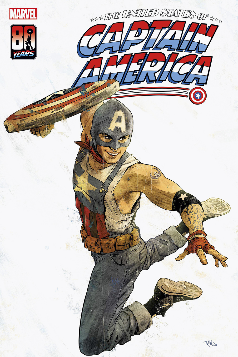 CAPITAO-AMERICA-GAY-1.jpeg ASSUMIDO - Aaron Fisher, o Capitão América gay: protetor de moradores de rua -