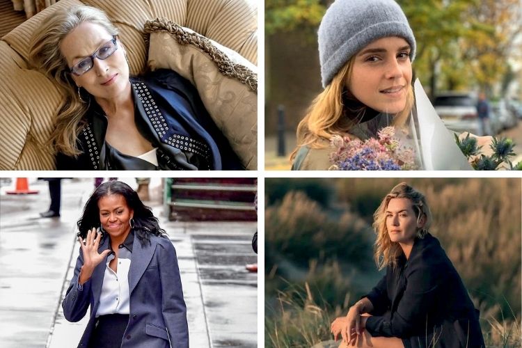 AT&Eacute; ELAS -&ensp;As muito bem-sucedidas Meryl, Emma, Kate e Michelle (em sentido hor&aacute;rio): exposi&ccedil;&atilde;o de sua inseguran&ccedil;a ao admitir que sofrem da inc&ocirc;moda sensa&ccedil;&atilde;o de incapacidade -