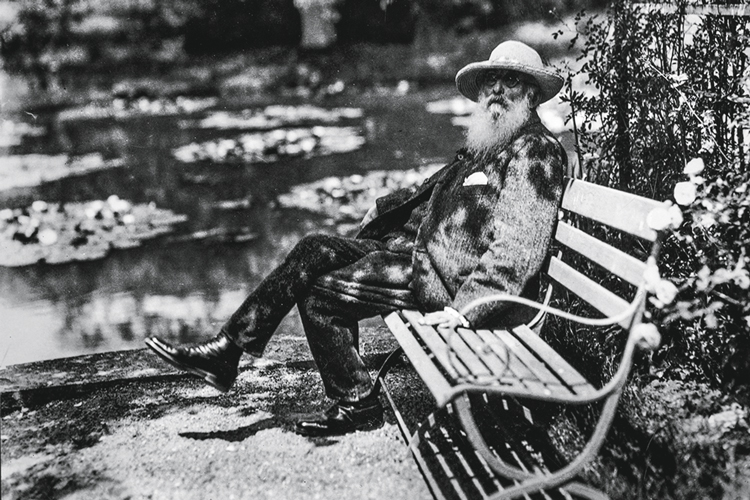GettyImages-3159321.jpg INCANSÁVEL - Monet, em seu paraíso: a cegueira ampliou sua experimentação -