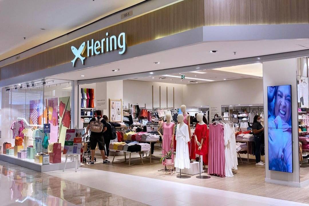 Fachada da loja Hering