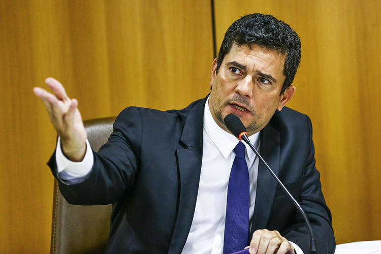 SERGIO-MORO-2020-10-(3).jpg CHEFE - Moro: Wassef diz que ex-juiz é o responsável por vazamentos do órgão -