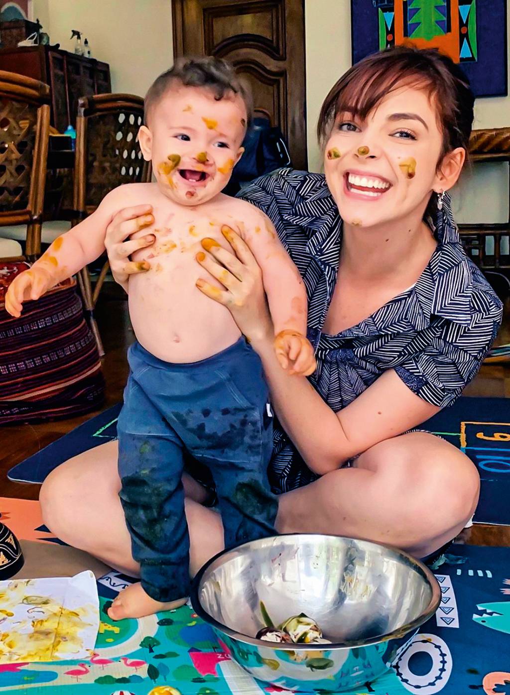 –TITI MULLER – FILHO – INSTAGRAM @TITIMULLER_ 40 2021.jpg Titi Müller, 34 anos, e Benjamin, 10 meses -