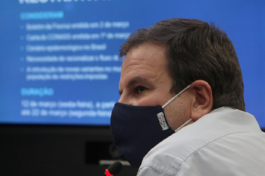 Gabinete de Paes no Rio vira ‘zona vermelha’ por risco de Covid-19