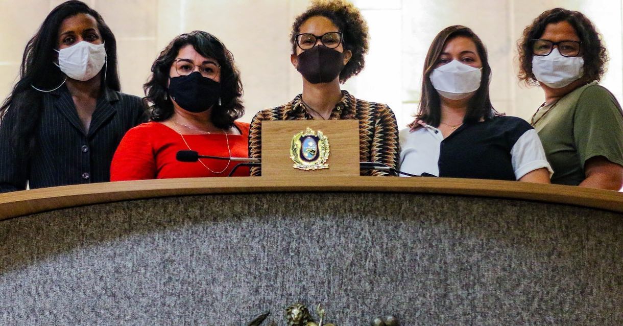 Juntas Codeputadas foram eleitas em 2018 para mandato coletivo na Assembleia Legislativa de Pernambuco