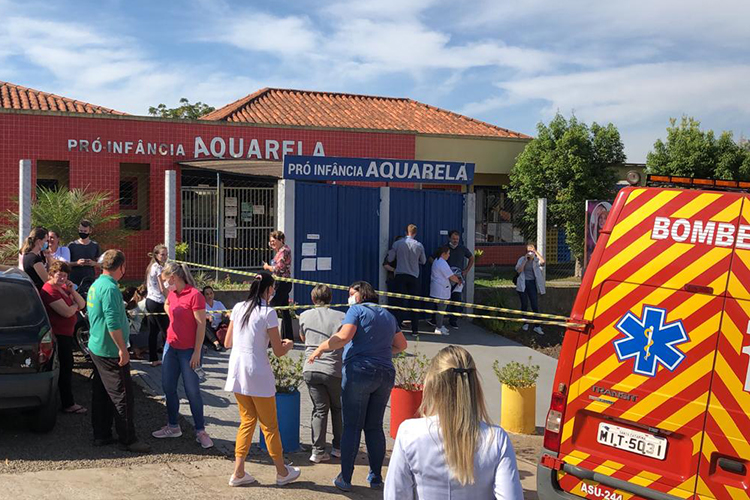 Homem invade escola infantil no município de Saudades, no oeste de Santa Catarina -