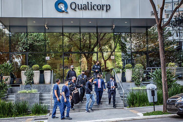 PolÌcia Federal faz busca na Qualicorp **ATENÇÃO**NÃO REUTILIZAR ESTA IMAGEM, SUJEITO A COBRANÇA POR USO INDEVIDO**FOTO EXCLUSIVA PARA A UTILIZAÇÃO APENAS NA REVISTA VEJA**