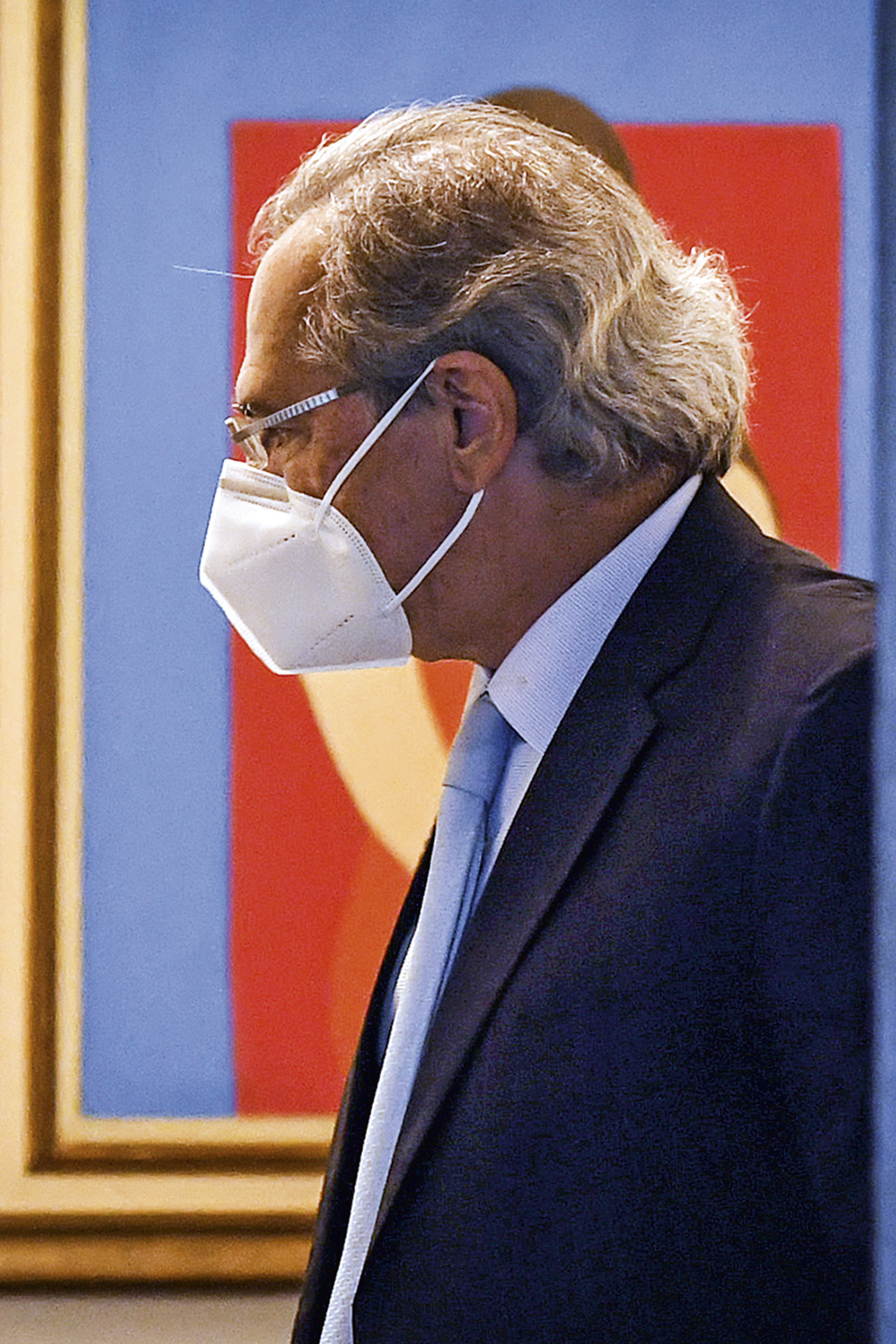 veja-paulo-guedes-para-onde-esse-dolar-vai PALPITE OTIMISTA - O ministro Paulo Guedes: previsão de dólar a 3 reais -