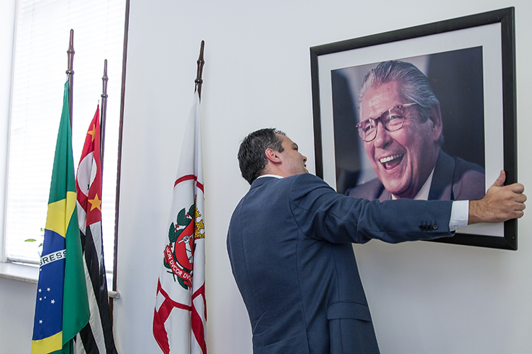 Bruno Covas, vice-prefeito de São Paulo pelo PSDB, em 2017 -