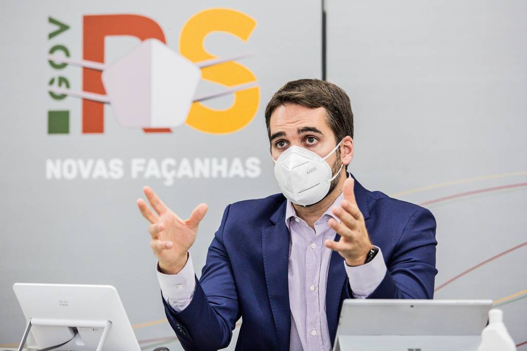 Governo debate com deputados e prefeitos novo sistema de distanc DESCONFIANÇA - O gaúcho Leite: o aceno do Podemos acendeu sinal de alerta -