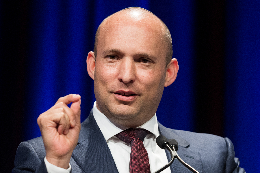 Naftali Bennett, leader of the Israeli right-wing Yamina