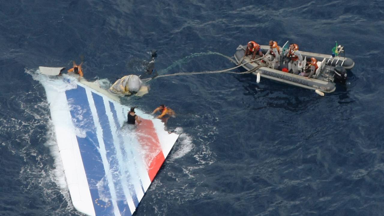 Destroços do AF 447
