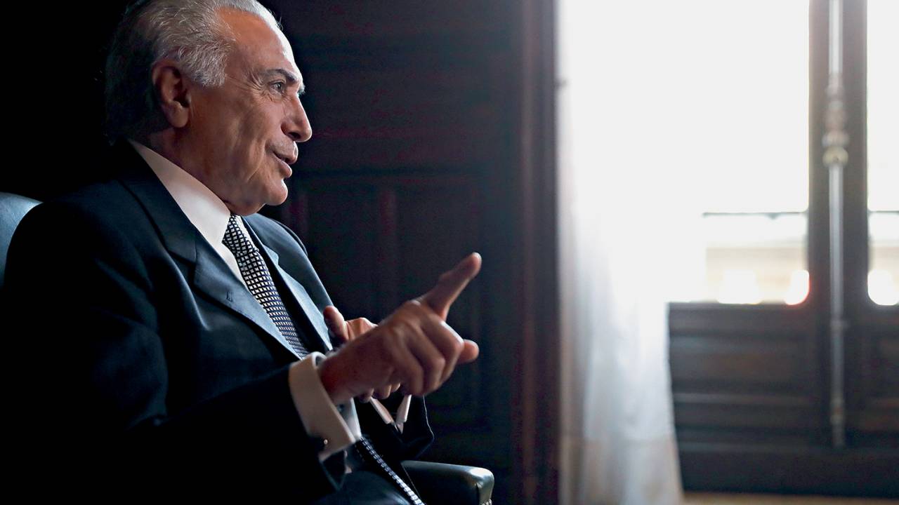 NO JOGO - Temer: com um programa de ação para o país, o ex-presidente articula a construção de uma alternativa para 2022 -