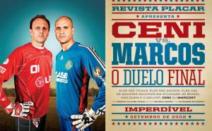 O duelo final entre Ceni e Marcos em 2008