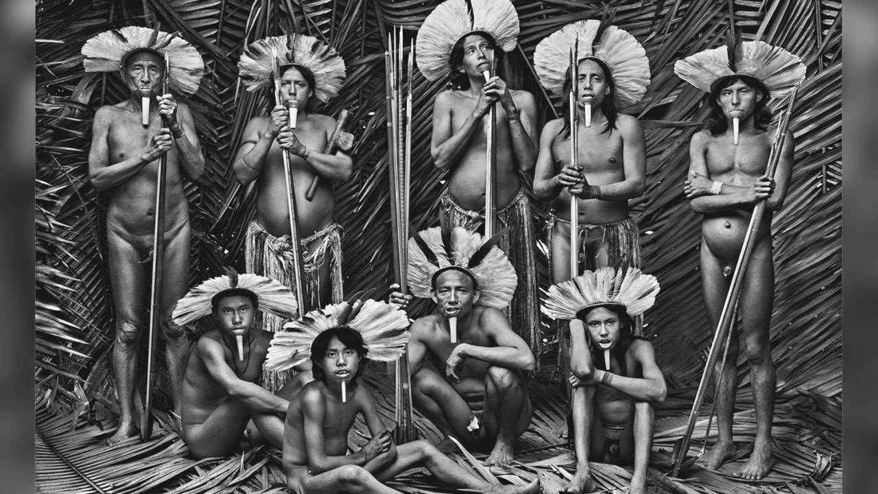 homens da tribo Zoé, no Pará