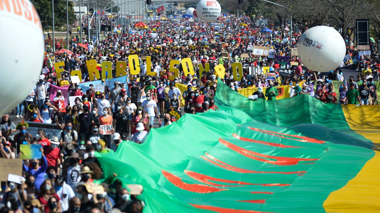 Protesto em Brasília
