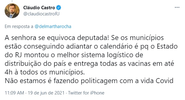 Claudio Castro ataque A resposta de Cláudio Castro