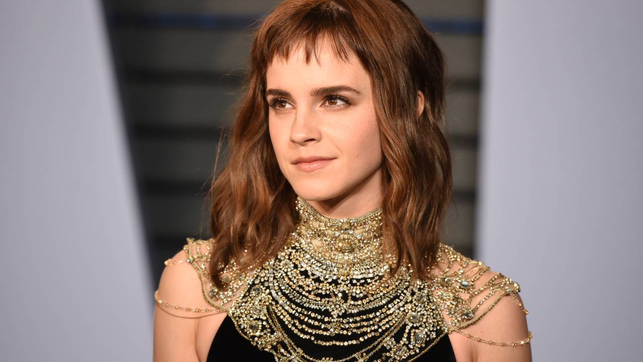 Emma Watson vai à festa do Oscar da Vanity Fair em 2018 usando diamantes produzidos em laboratório da Vrai & Oro.