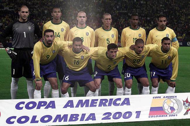 AMERICA FOTO DIGITAL EDU GARCIA/AE 5.7MB AMERICA FOTO DIGITAL EDU GARCIA/AE 5.7MB AMERICA FOTO DIGITAL EDU GARCIA/AE 5.7MB AMERICA FOTO DIGITAL EDU GARCIA/AE 5.7MB O CAMPEONATO Time do Brasil posado, antes do jogo contra Honduras pelas quartas-de-final da Copa América, no Estádio Palogrande -