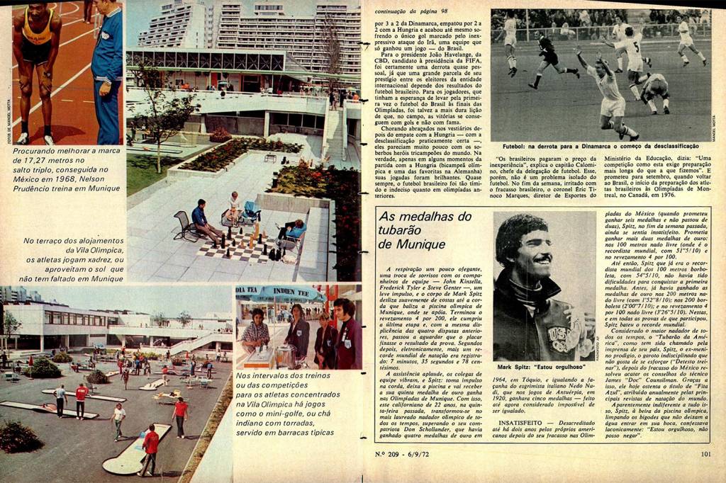 Mark Spitz em VEJA