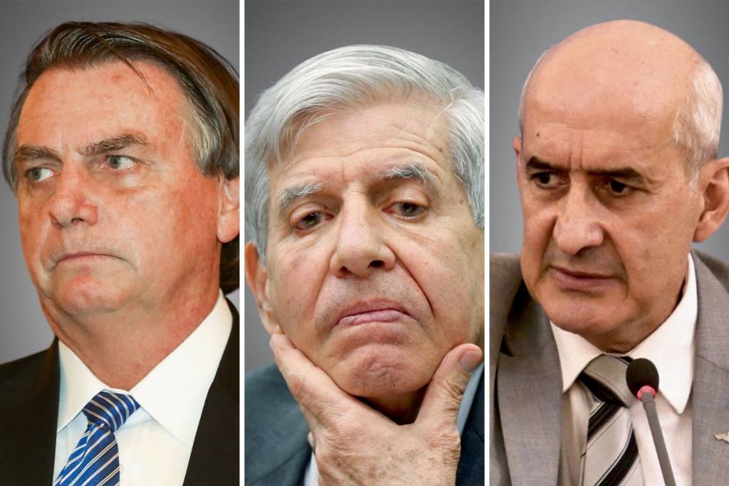BOLSONARO-MINISTROS “CANELADAS” - Bolsonaro, Heleno e Ramos: atritos de membros do governo com integrantes do Supremo começaram antes da eleição de 2018 -