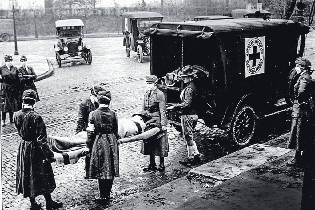 GRIPE ESPANHOLA 1918 1.jpg SOLIDÃO - Pandemia da gripe espanhola: depois do isolamento, dificuldade de ressocialização -