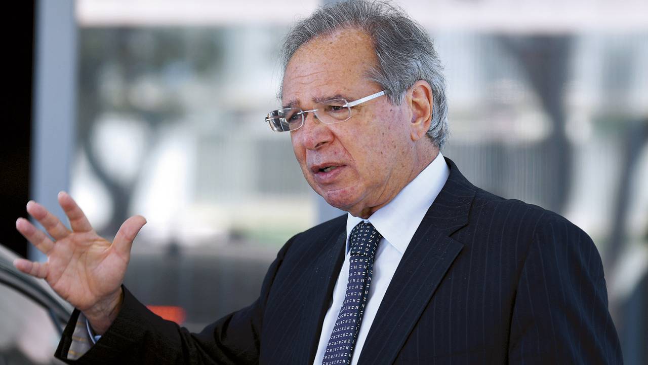 OTIMISTA - Guedes: crença de que a perda de um pedaço do ministério trará vantagens políticas e é apenas temporária -