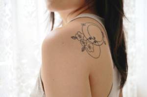 Uma das duas tatuagens que me impediram que frequentar um banho coletivo de águas termais no Japão Uma das duas tatuagens que me impediram que frequentar um banho coletivo de águas termais no Japão