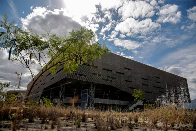 Pavilhão Olímpico, no Rio de Janeiro, abandonado - Pavilhão Olímpico, no Rio de Janeiro, abandonado -