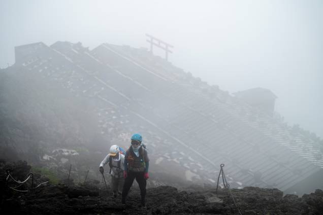 Caminhada no Monte Fuji - Caminhada no Monte Fuji -