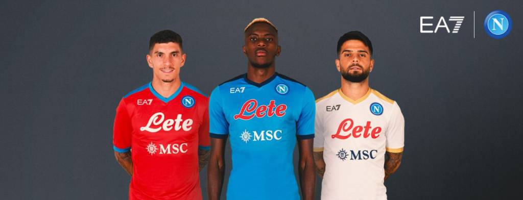 Napoli e Armani: grife de luxo produz uniformes para o clube italiano