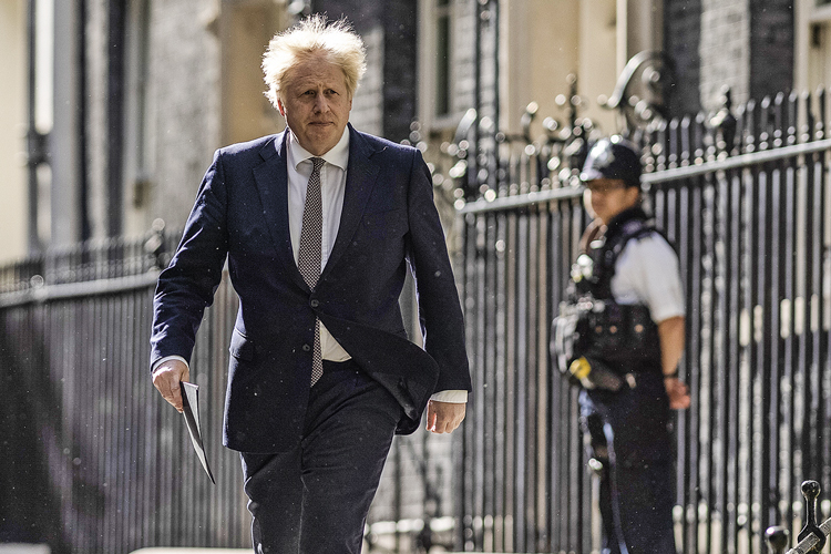 NA MIRA - Boris Johnson: o governo britânico vai receber uma conta de bilhões de libras -
