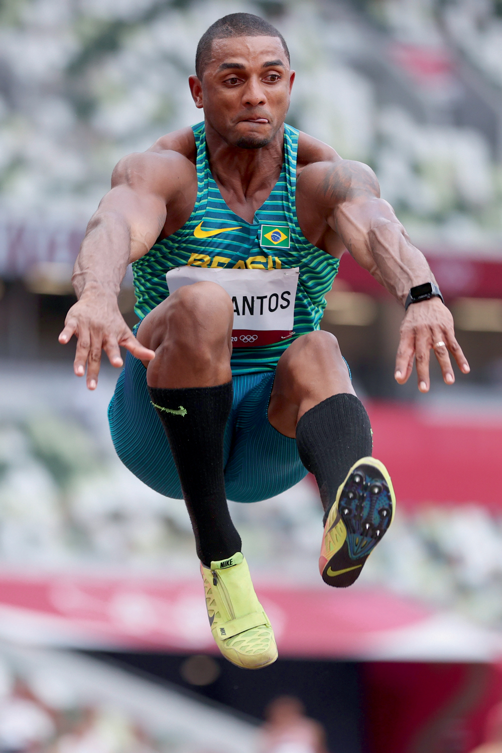 Athletics – Olympics: Day 12 Felipe dos Santos -