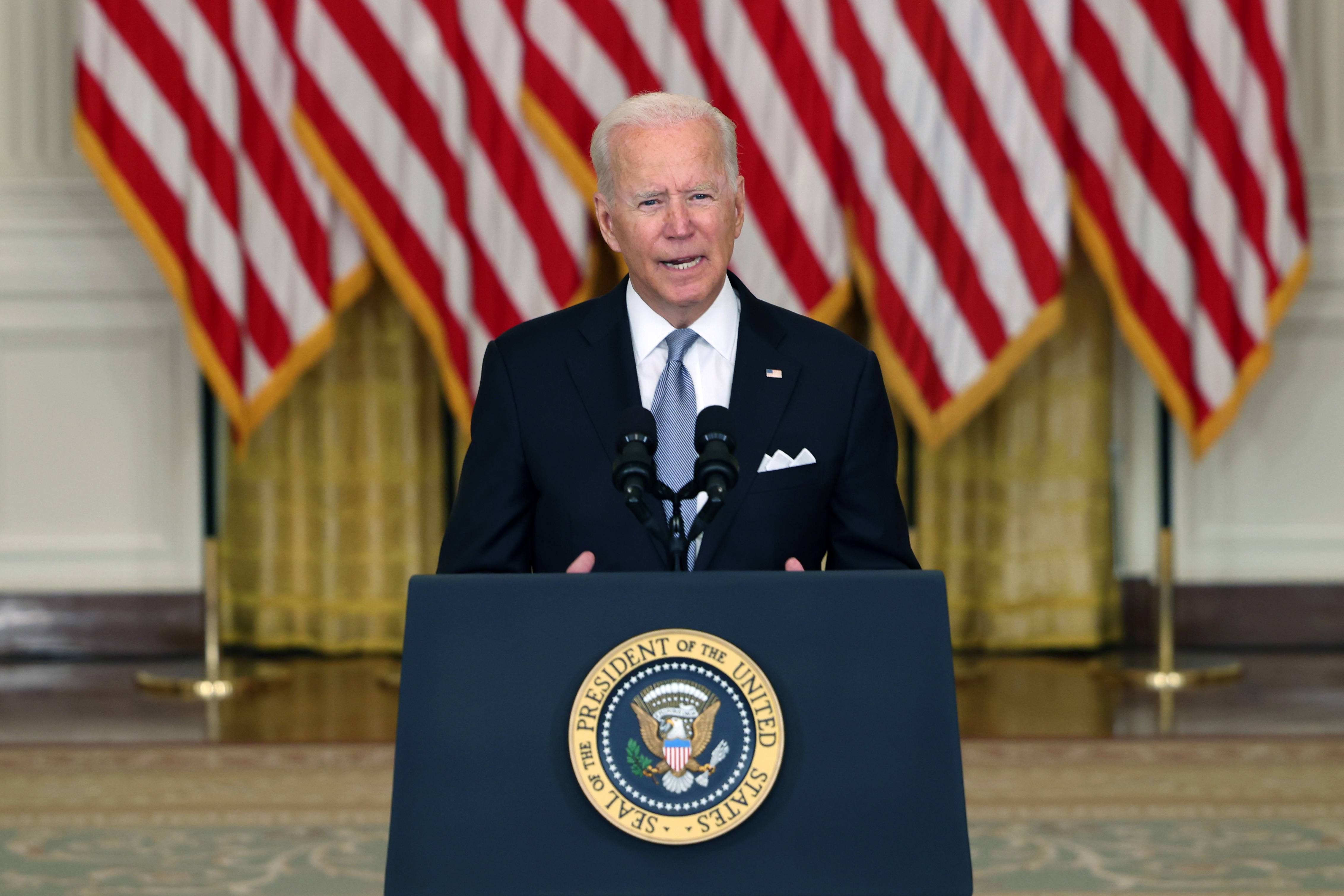 ‘Objetivo dos EUA no Afeganistão nunca foi construir um país’, diz Biden
