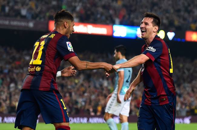 FC Barcelona v SD Eibar – La Liga Neymar e Messi durante anos de Barcelona