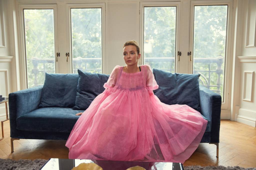 killing eve Jodie Comer como Villanelle, em 'Killing Eve': uma psicopata vestida a rigor