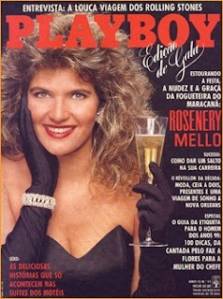 rosemary Rosenery Mello do Nascimento na capa da PLAYBOY -