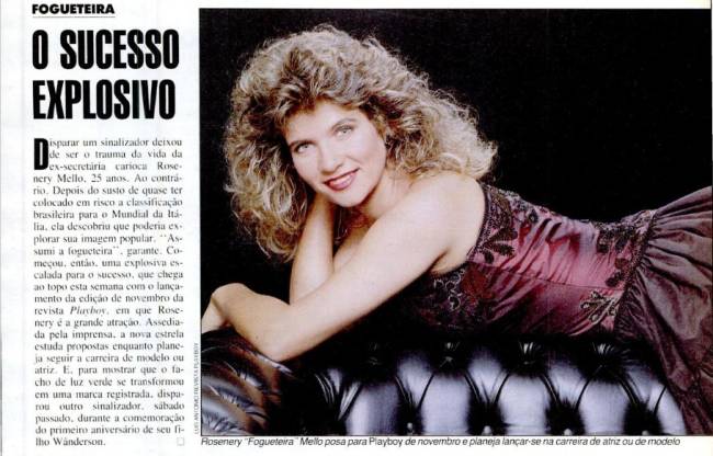 rosemary2 Entrevista na PLACAR de 17 de novembro de 1989 -