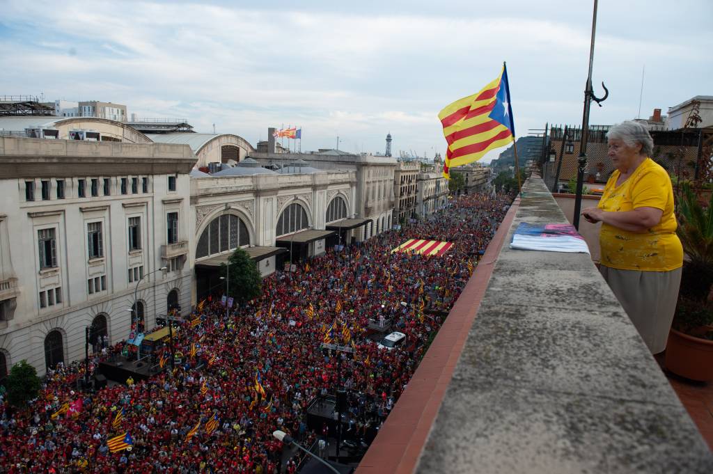 “Diada”, National day of Catalonia /